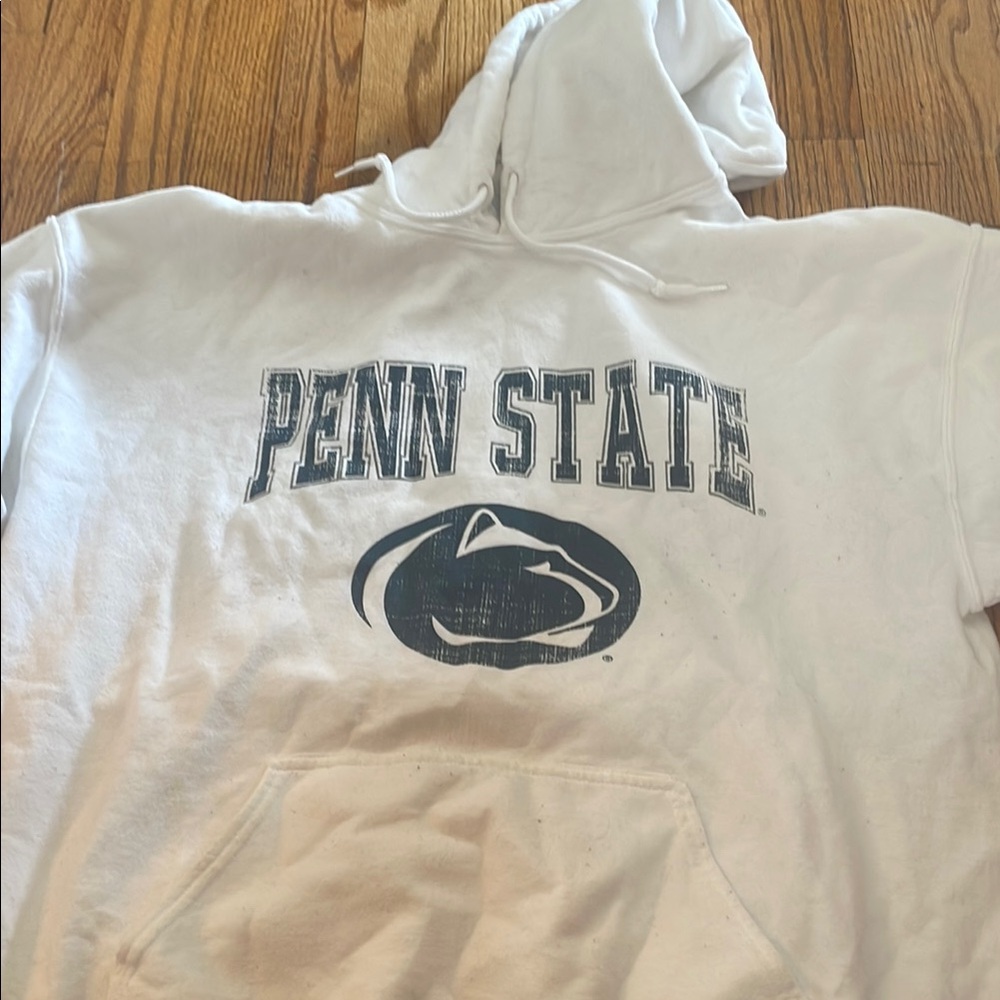 White Penn State Hoodie